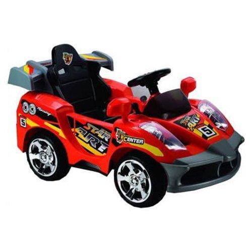 Front Standard. Big Toys - Remote Controlled Star Car 6V in Red.