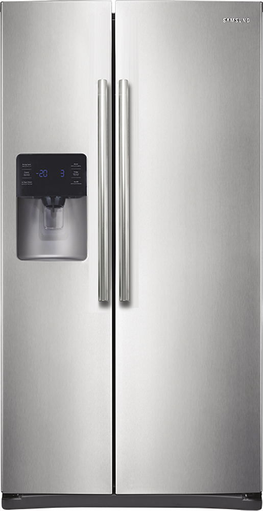 Customer Reviews: Samsung 24.5 Cu. Ft. Side-by-Side Refrigerator with ...