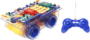 Angle View: Snap Circuits RC Snap Rover Kit