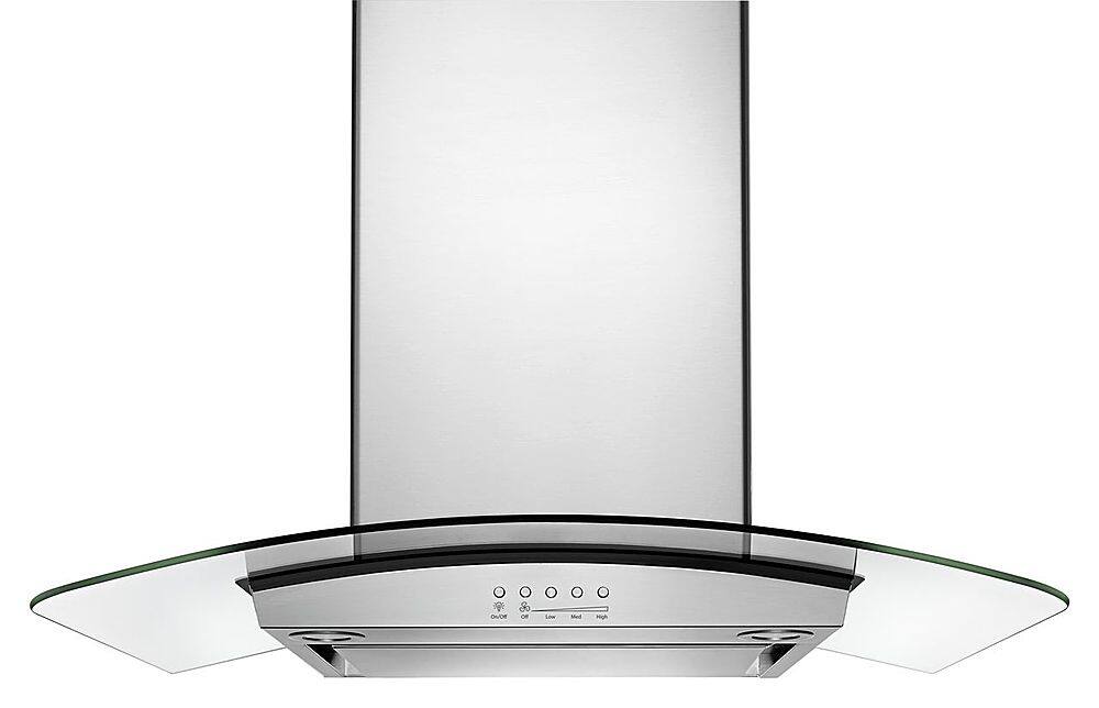 Alt View 11. Whirlpool - 30" Convertible Range Hood - Stainless steel.