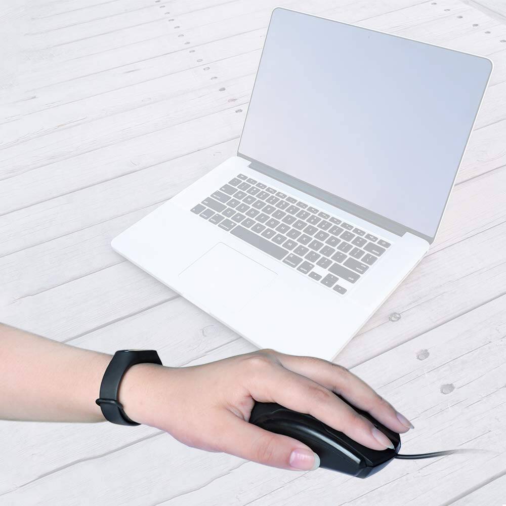 Back. HM 1810 - Left Handed Mouse Logo Engraving And Process Resolution 3d Button Plug Play Mini Suitable - Default.