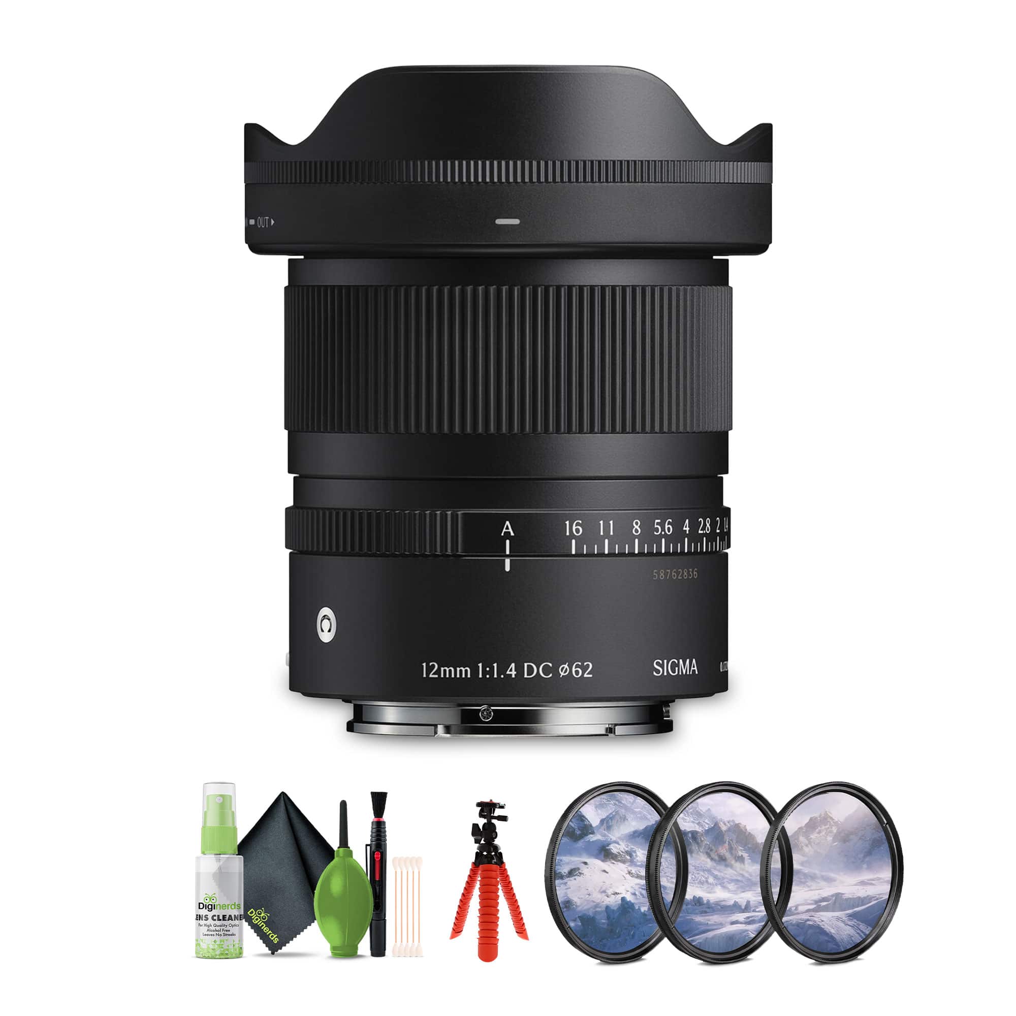 Sigma - 12mm f/1.4 DC Contemporary (Sony E) Bundle 2 - Black price history on PriceWatchPro
