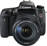 Front Zoom. Canon - EOS Rebel T6s DSLR Camera with EF-S 18-135mm IS STM Lens - Black.