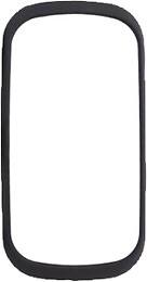 Front Standard. Cellbatt - Rubberized Case for Samsung Seek M350 Mobile Phone - Black.