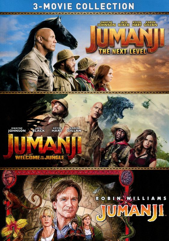 

Jumanji/Jumanji: Welcome to the Jungle/Jumanji: The Next Level [DVD]