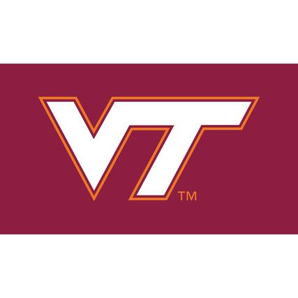 Front. Evergreen Enterprises - Virginia Tech Hokies 28" x 16" Turf Mat - Multicolor.