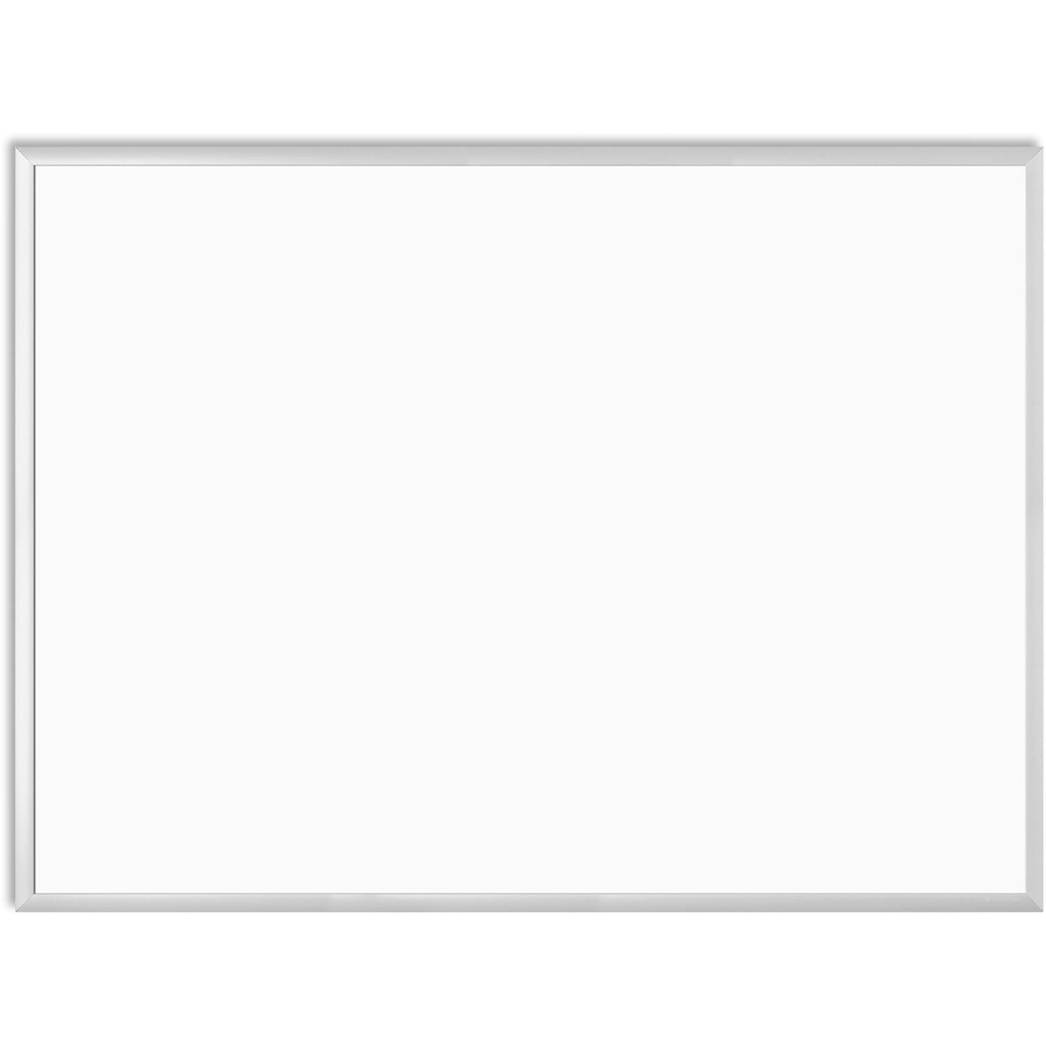 Front. U Brands - Melamine Non-Magnetic Dry-Erase Board - 48 x 36.