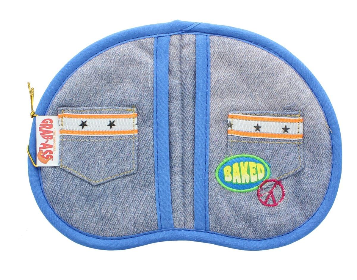 Crowded Coop - Grab-Ass Oven Mitt Hot Pad - The Hippie - Multi-Color