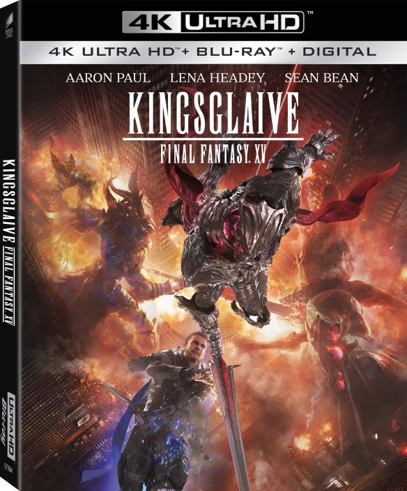 Kingsglaive: Final Fantasy XV [Includes Digital Copy] [4K Ultra HD Blu-ray/Blu-ray] [2016]