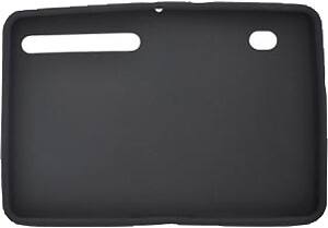 Front Standard. Cellbatt - Silicone Skin for Motorola Xoom - Black.