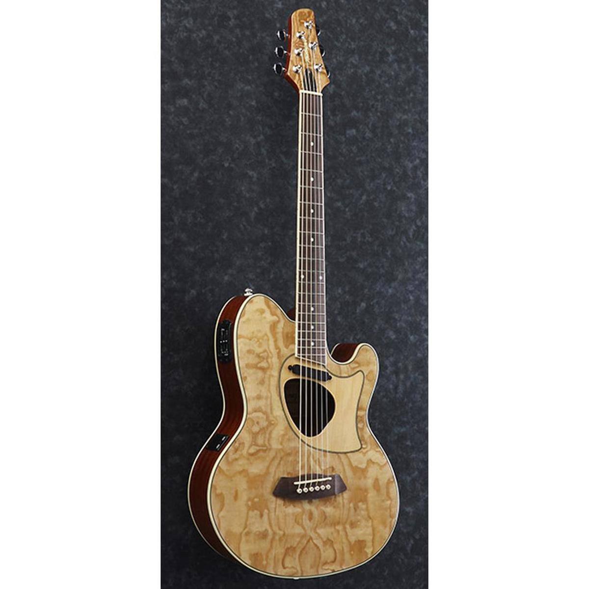 Alt View 2. Ibanez - Ibanez TCM50 Acoustic Electric Guitar, Natural High Gloss.