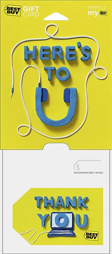 Best Buy® - $20 Thank You Here's To You Gift Card-Front_Standard 