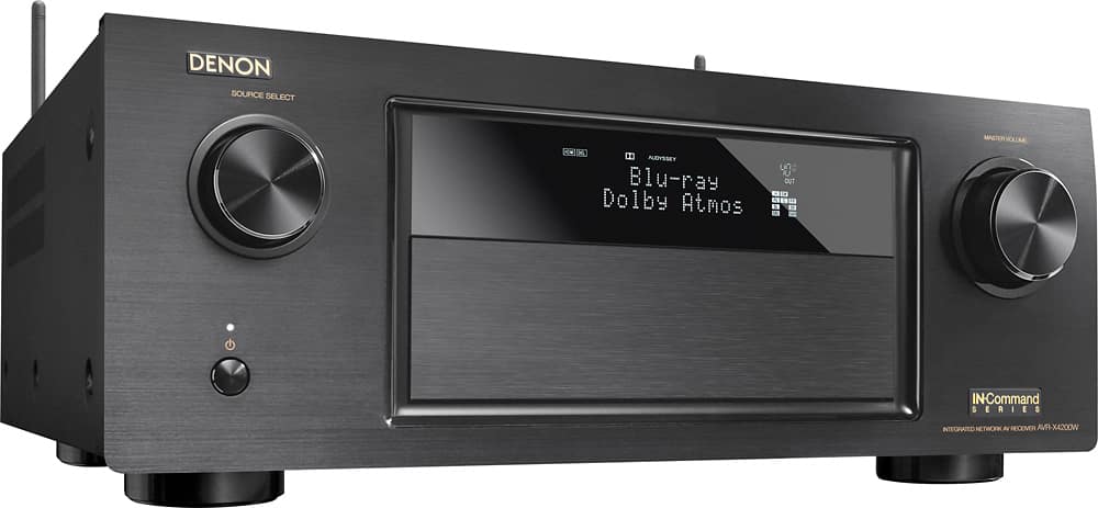 Best Buy: Denon AVR-X4200W 1645W 7.2-Ch. 4K Ultra HD and 3D Pass