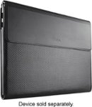 Front Zoom. Lenovo - Yoga 710 11" Laptop Sleeve - Black.