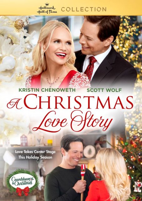 Front Standard. A Christmas Love Story [DVD] [2019].