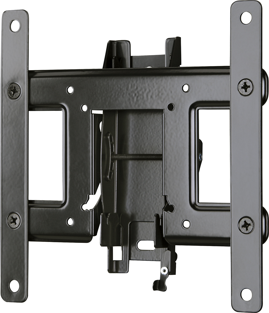 Left View: Chief - Thinstall Swing Arm TV Wall Mount for Most 37-58" Flat-Panel TVs - Extends 25" - Black