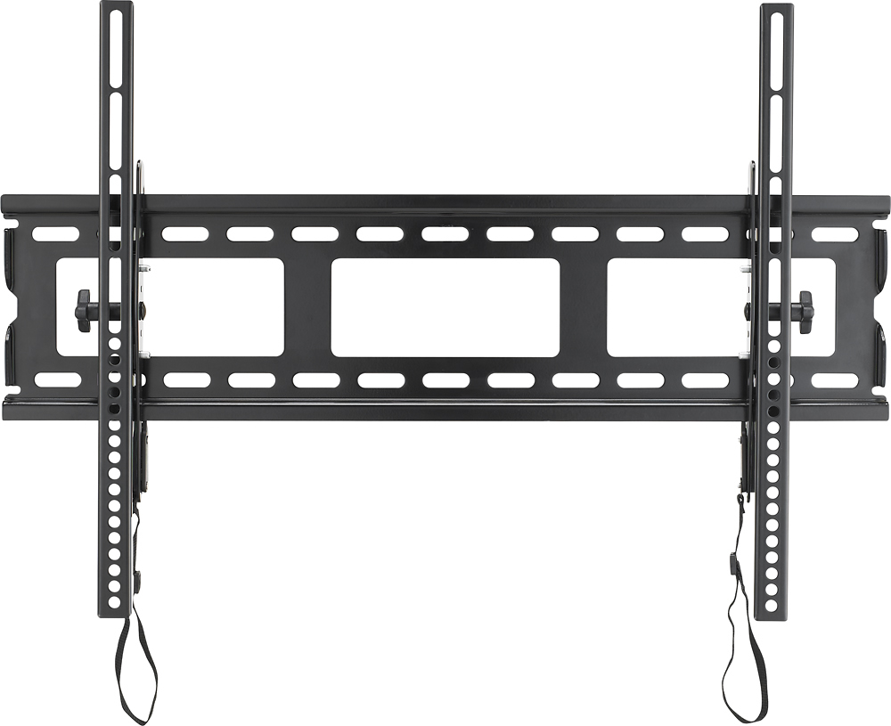 Left View: Kanto - Tilting TV Wall Mount for Most 32" - 60" Flat-Panel TVs - Black