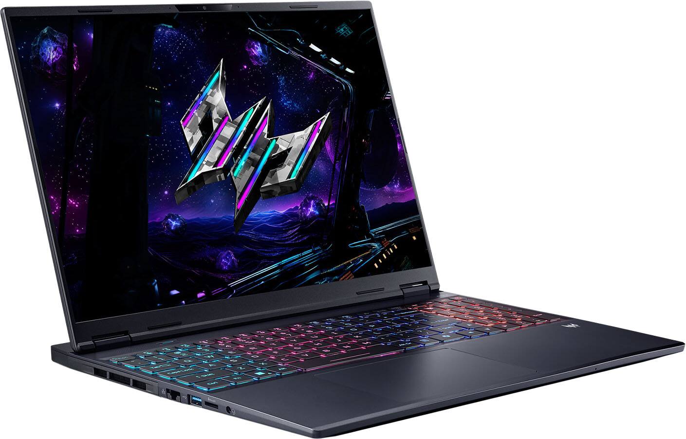 Alt View 11. Acer - Predator Neo Gaming Laptop- 16" OLED 2.5k-Intel Core Ultra 9 290HX Plus 2026– NVIDIA RTX 5060- 16GB Memory - 1TB Storage - Obsidian Black.