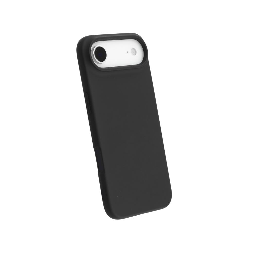 Alt View 2. Qixxronics - Qixxronics Black Silicone Phone Case Compatible with iPhone 17 Air Drop Protection Shockproof - Black.