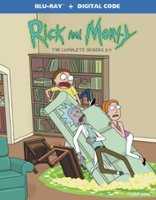 Rick and Morty: Seasons 1-4 [Includes Digital Copy] [Blu-ray] - Front_Original