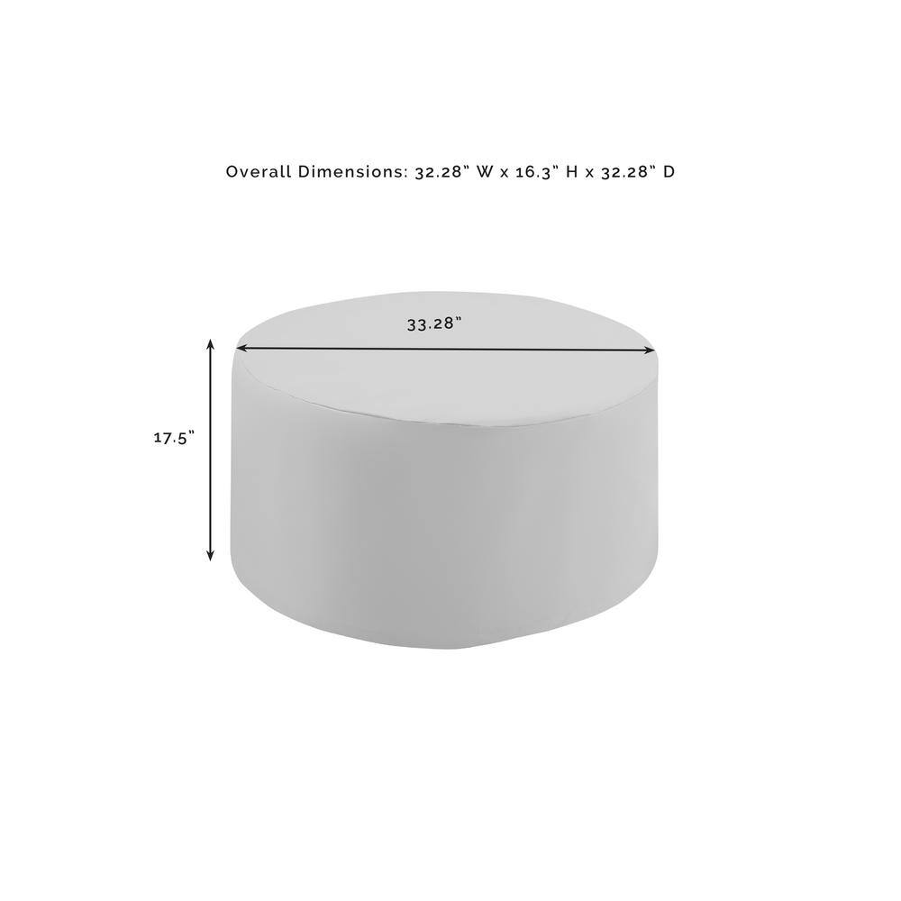 Overall Dimensions: 32.28" W x 16.3" H x 32.28" D  
33.28"  
17.5"
