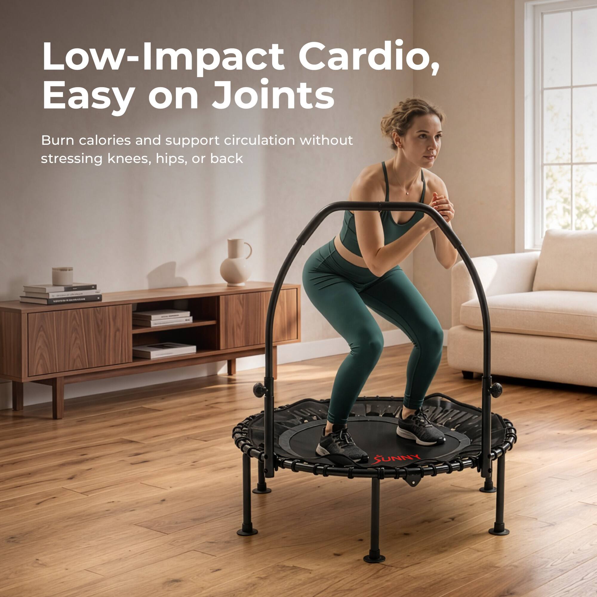 Low-Impact Cardio, Easy on Joints

Burn calories and support circulation without stressing knees, hips, or back
