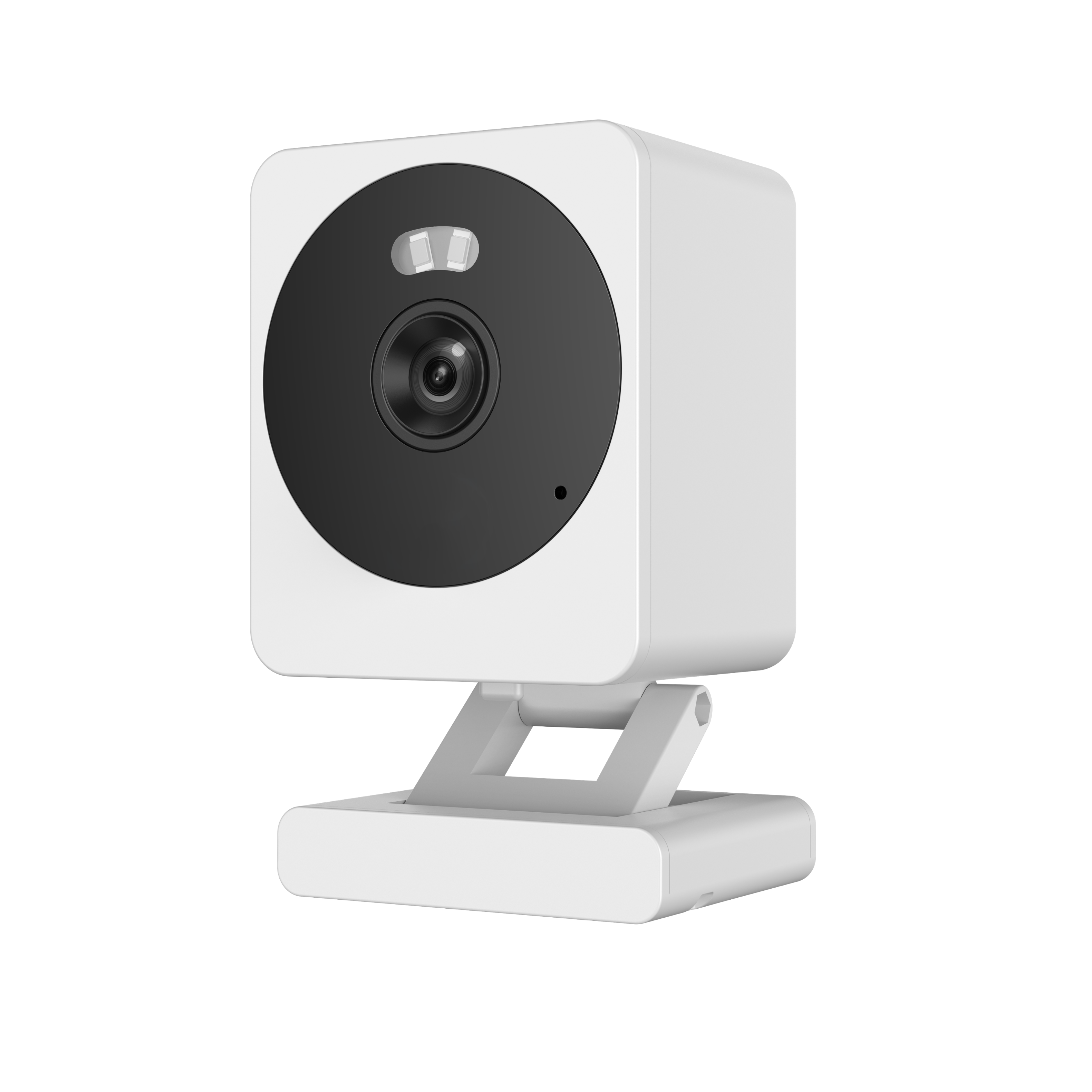 Cluzine - 3MP 1080P Tuya Mini WiFi Camera Motion Detection Baby Monitor with Color Night Vision & Magnetic Mount