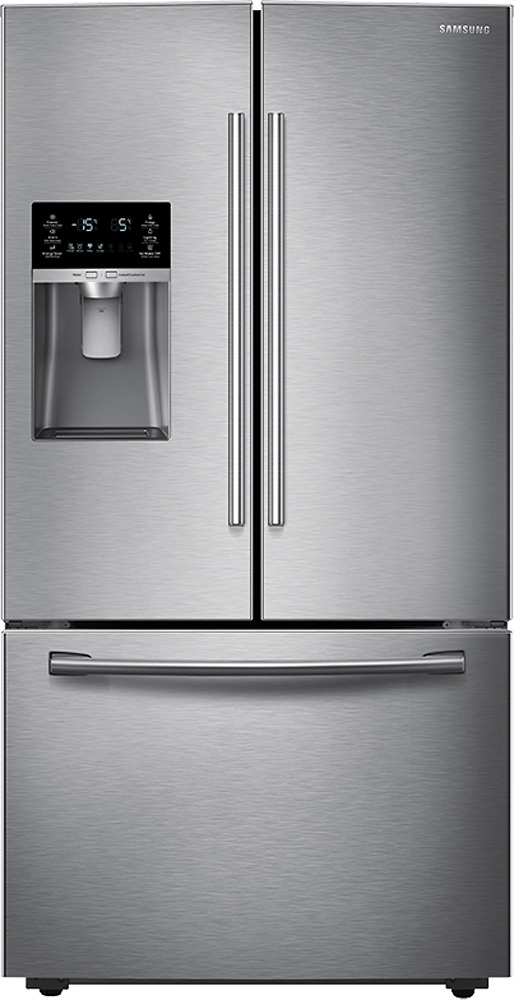 Best Samsung 22 5 Cu Ft French, Samsung Cabinet Depth French Door Refrigerator