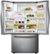 Alt View Zoom 1. Samsung - 22.5 Cu. Ft. French Door Counter-Depth Refrigerator - Stainless steel.