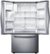Alt View Zoom 2. Samsung - 22.5 Cu. Ft. French Door Counter-Depth Refrigerator - Stainless steel.