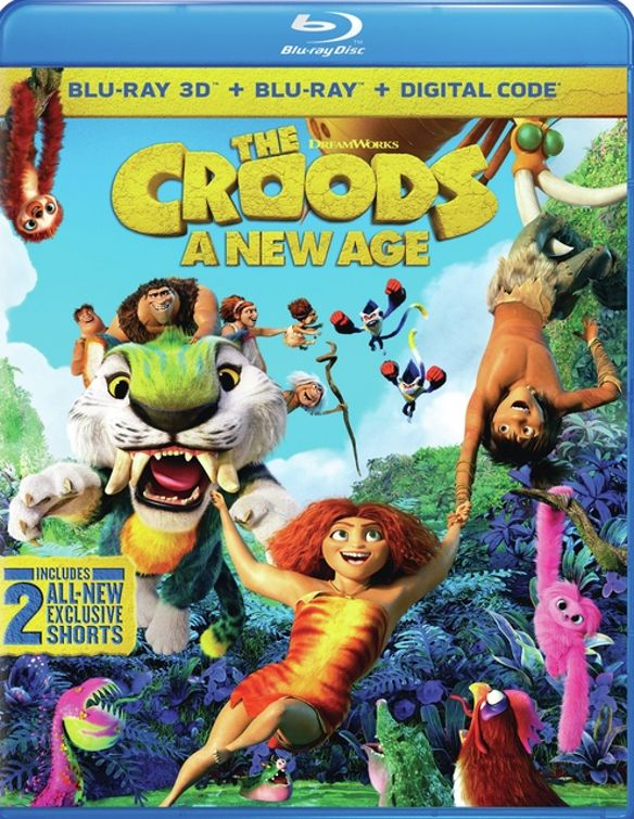 The Croods: A New Age [3D] [Blu-ray] [Blu-ray/Blu-ray 3D] [2020]