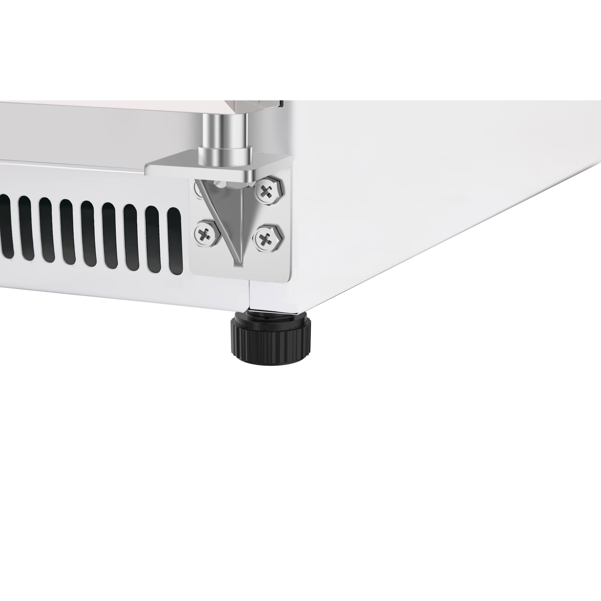 Alt View 9. Koolmore - 12 Cu. ft. Commercial Freezer with Glass Door in White - Manual Defrost (KM-FMD12WGD) - White.