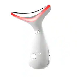 Cluzine - Neck & Face Lifting Massager with 3-Color LED Light Therapy & EMS