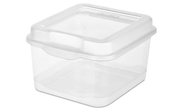 Alt View 4. Sterilite - Sterilite Large Latching Storage Box, 6 Pack, and Small Latching Storage Box, 12 Pack.