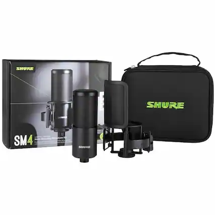SHURE SM4 Home Recording Microphone Kit