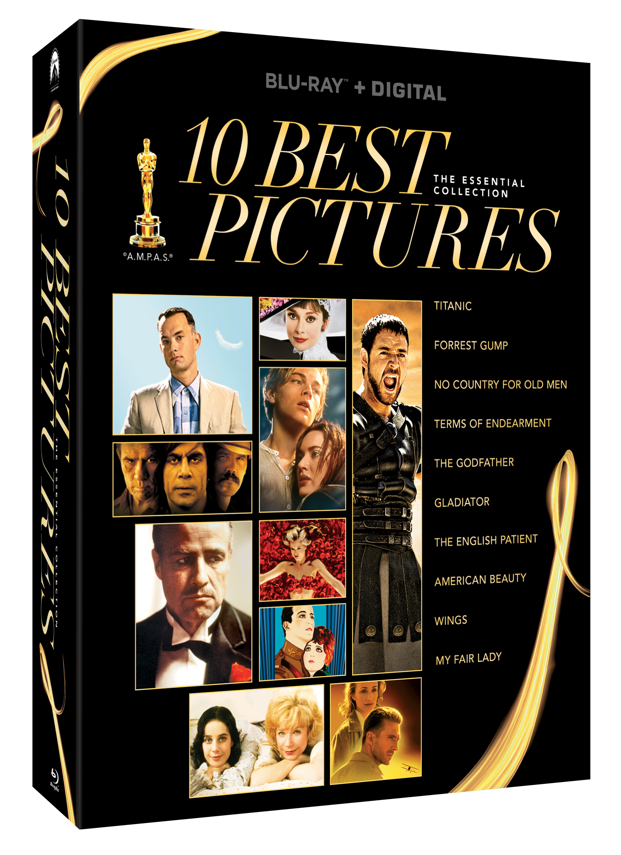 Stuepige skyskraber identifikation Best Picture Essentials: 10-Movie Collection [Includes Digital Copy] [Blu- ray] [14 Discs] - Best Buy