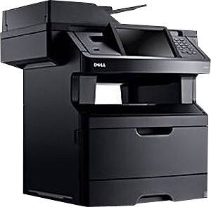 Dell - Laser Multifunction Printer - Monochrome - Plain Paper Print - Desktop - Black-Angle_Standard 