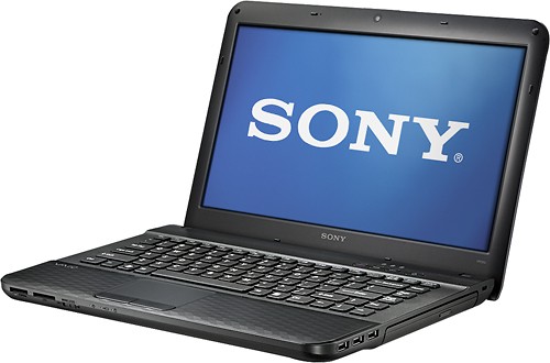 Best Buy: Sony VAIO E Series 14 Laptop 4GB Memory 640GB Hard Drive Black  VPCEG26FX/B