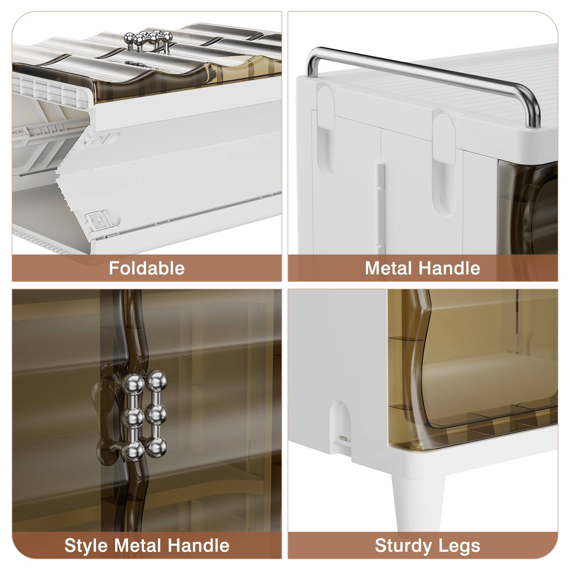 Foldable  
Metal Handle  
Style Metal Handle  
Sturdy Legs