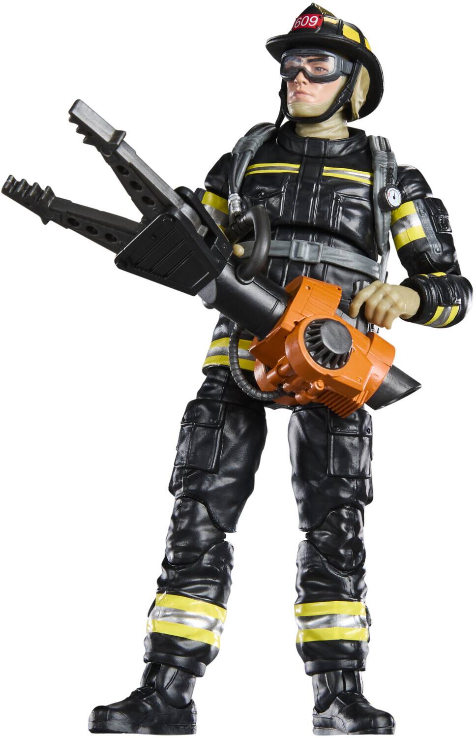 Alt View 1. Hasbro - Hasbro Collectibles - G.I. Joe - Classified Series: Legacy Collection - Search & Rescue Firefighter  - Collectibles - Multicolor.
