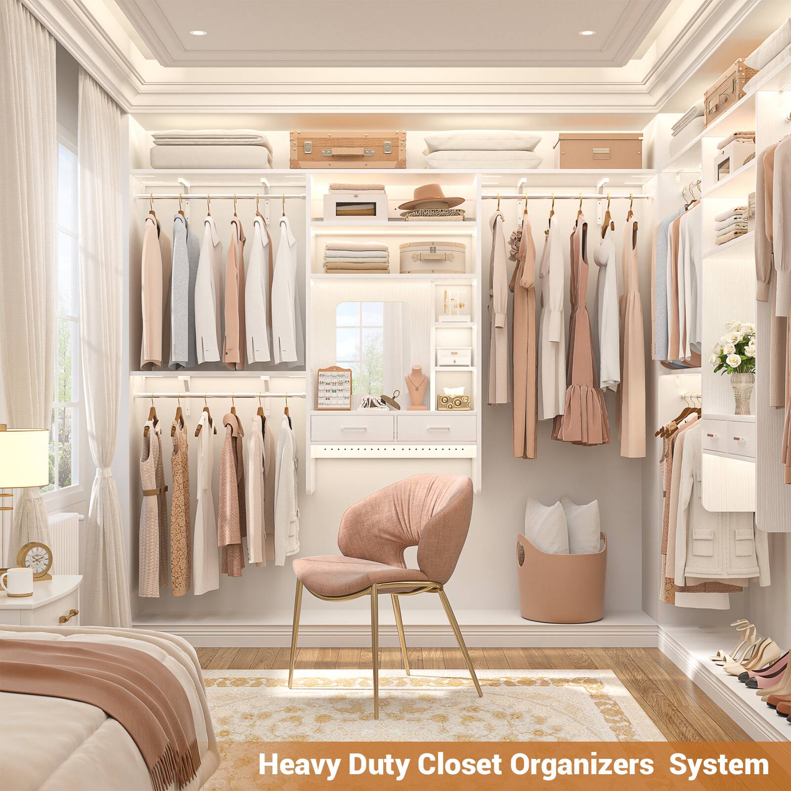 Heavy Duty Closet Organizers System