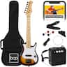 Best Choice Products - 30in Kids Electric Guitar Beginner Starter Kit w/ 5W Amplifier, Strap, Case - Sunburst
