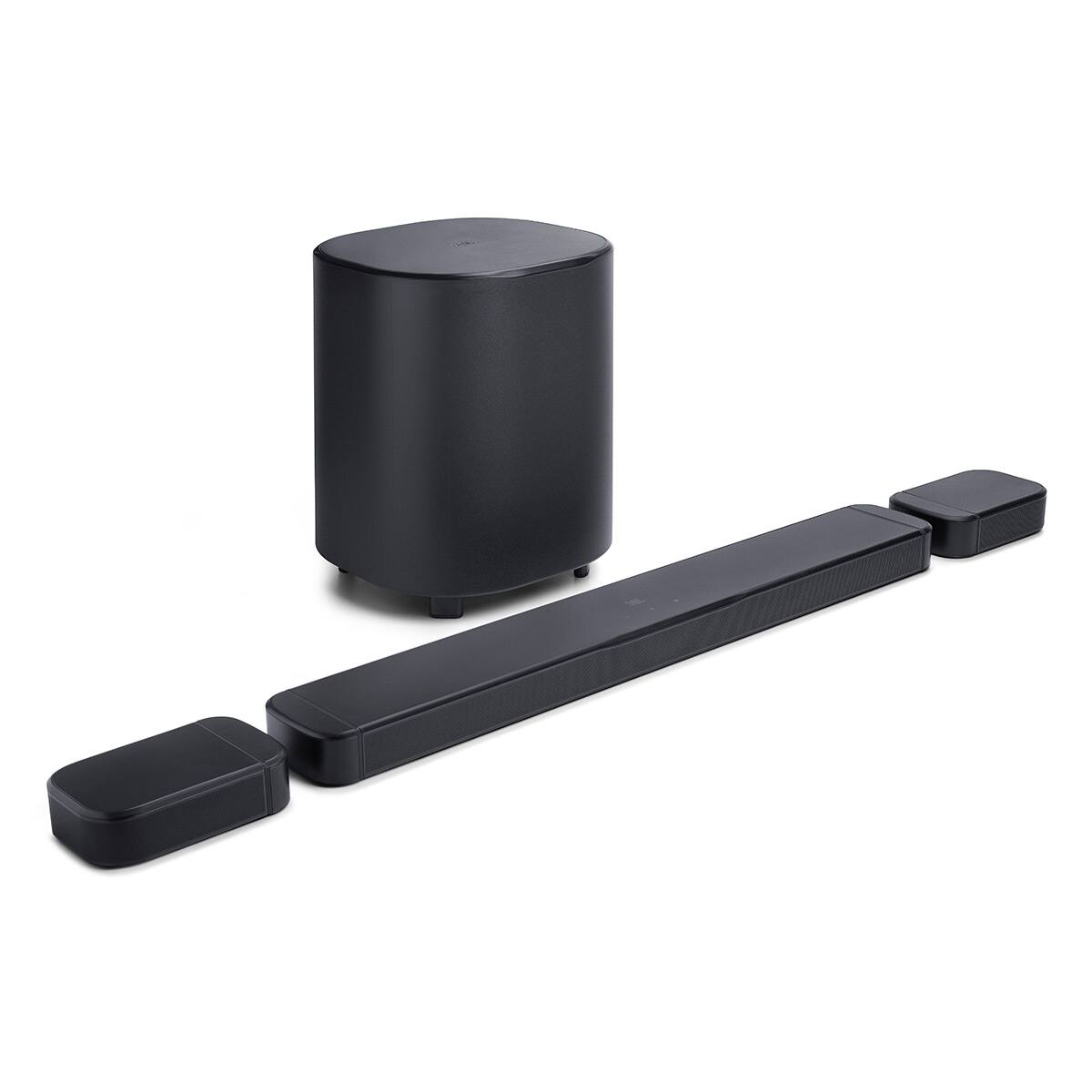 Alt View 9. JBL - JBL BAR 700 MK2 7.1 Channel Soundbar System with AudioQuest Sky 3m HDMI Cable - Black.