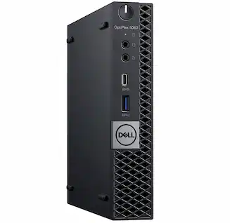Dell - Refurbished Excellent - OptiPlex 5060 Micro Desktop PC, Intel Core i5-8500T up to 3.5Ghz, 16GB DDR4 RAM, 512G NVME SSD, WiFi, Win11 Pro - Black
