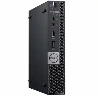 Dell - Refurbished Excellent - OptiPlex 5060 Micro Desktop PC, Intel Core i5-8500T up to 3.5Ghz, 16GB DDR4 RAM, 512G NVME SSD, WiFi, Win11 Pro - Black