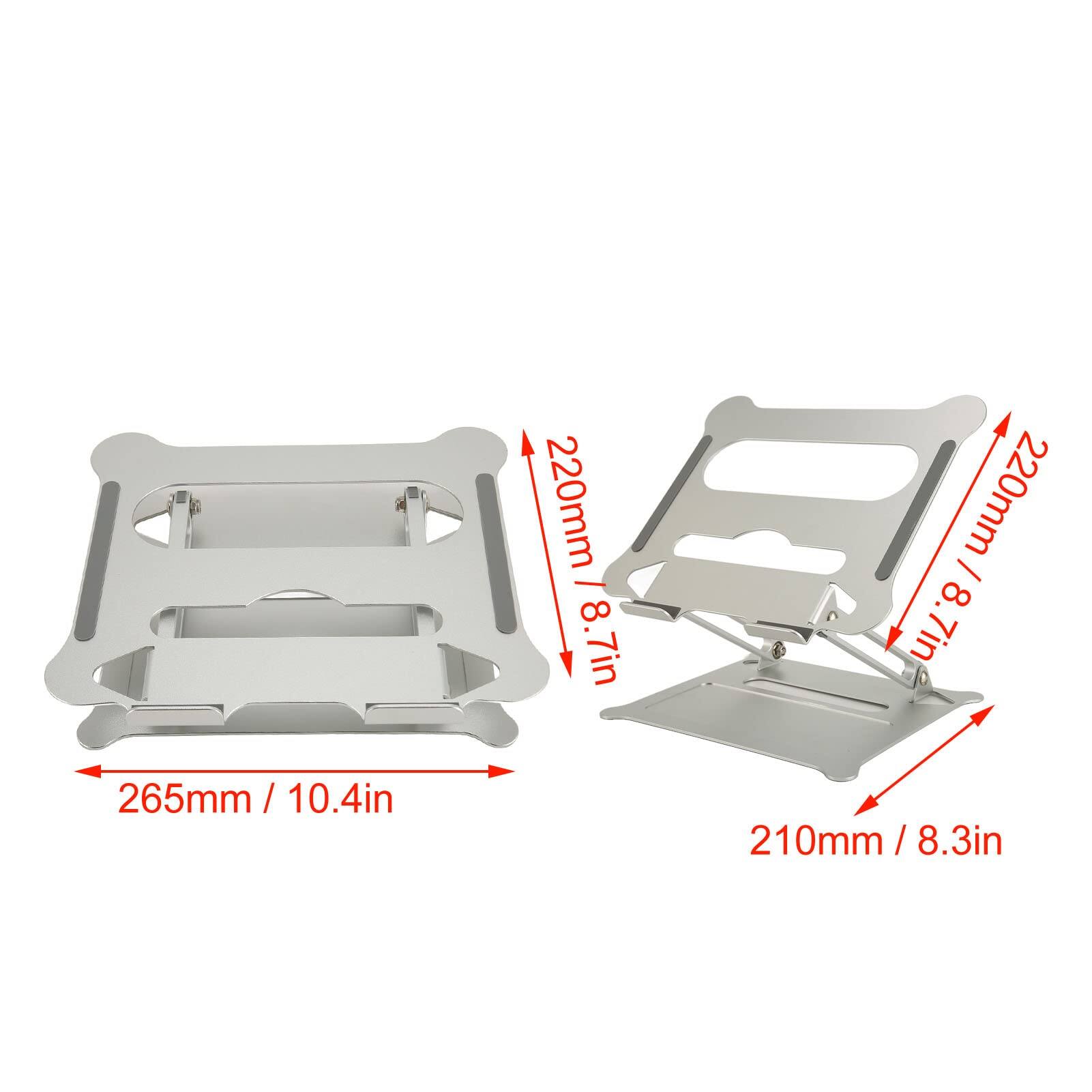 220mm / 8.7in  
265mm / 10.4in  
210mm / 8.3in  
220mm / 8.7in