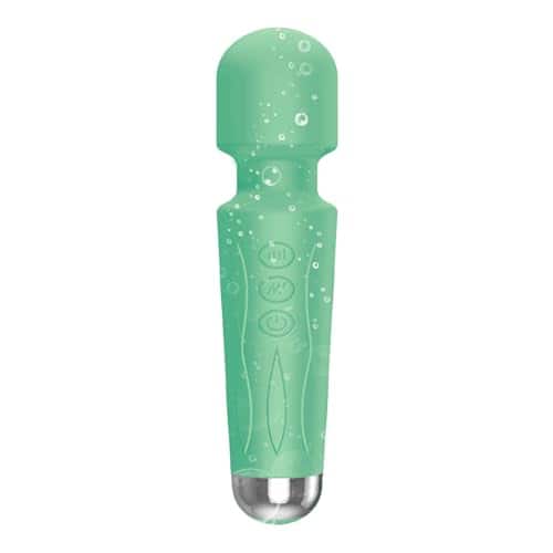 Vulpecula Spade - 2024 Upgrade Waterproof Integrated Design Rechargeable Mini Electric Body Massager Suitable for Neck and Back,Green