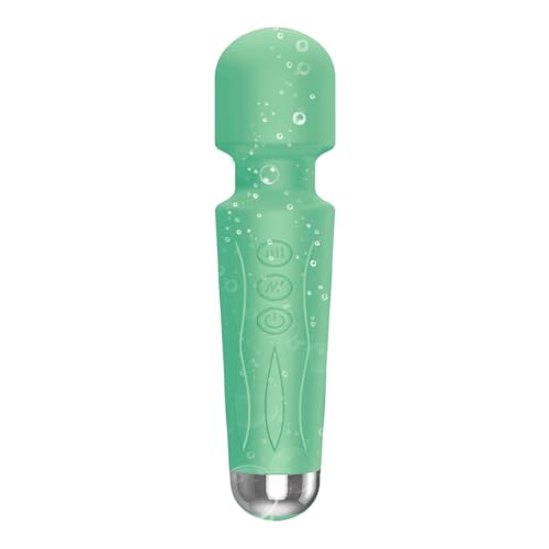 Front. Vulpecula Spade - 2024 Upgrade Waterproof Integrated Design Rechargeable Mini Electric Body Massager Suitable for Neck and Back,Green.