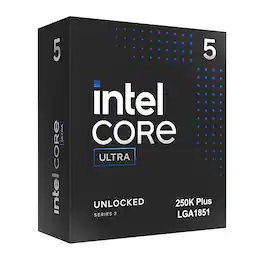 Intel - Intel® Core™ Ultra 5 Processor 250K Plus 18 cores (6 P-cores + 12 E-cores) up to 5.3 GHz - Multi