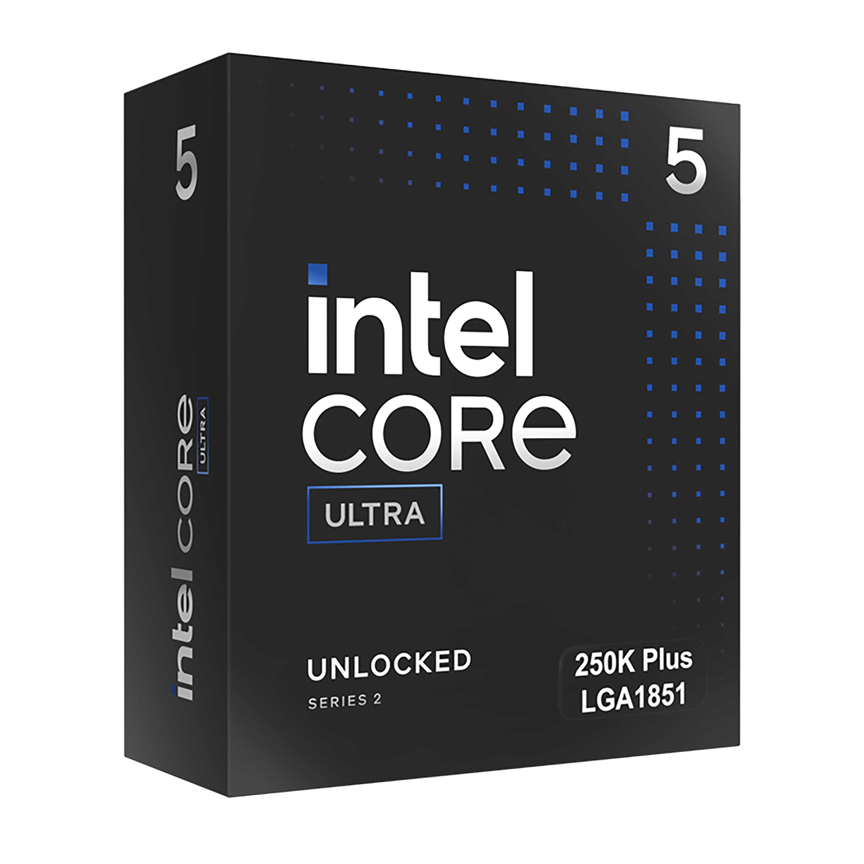 5  
intel CORE  
ULTRA  
UNLOCKED  
250K Plus  
SERIES 2  
LGA1851